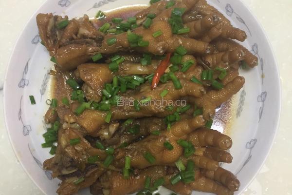 焖烧卤水鸡爪的做法图解6