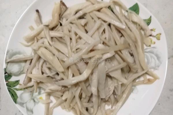 手撕凉拌杏鲍菇（川渝口味）的做法图解4