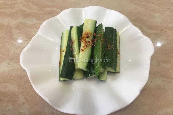 香辣黄瓜的做法图解4