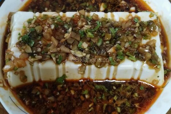 凉拌豆腐的做法图解7
