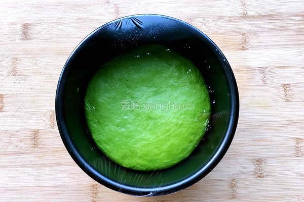 菠菜葡萄干发糕的做法图解8