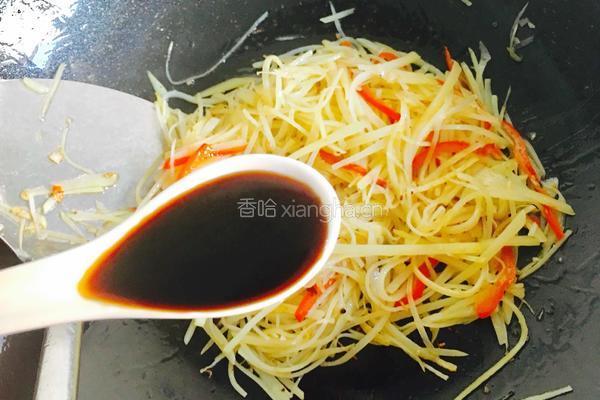 醋溜土豆丝的做法图解10