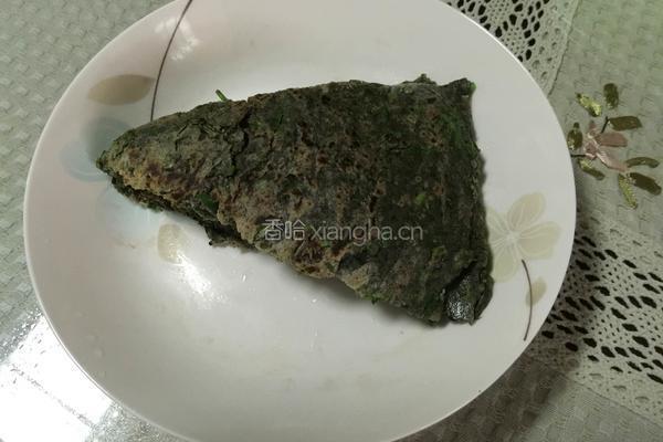 韭菜薏米杂粮饼的做法图解11