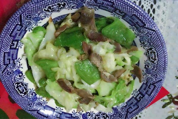 鸡胗炒橄榄菜的做法图解6