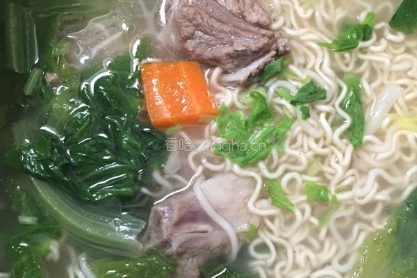 电饭煲筒骨汤面的做法图解7