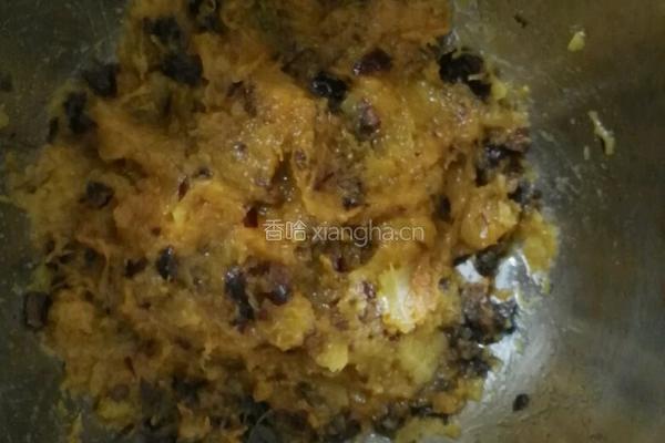 红枣南瓜饼的做法图解3