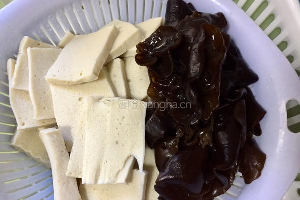 花肉千页豆腐的做法图解3