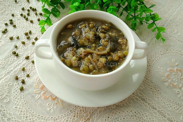 海带绿豆沙的做法图解9