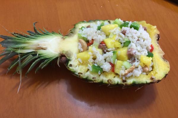 菠萝饭的做法图解3