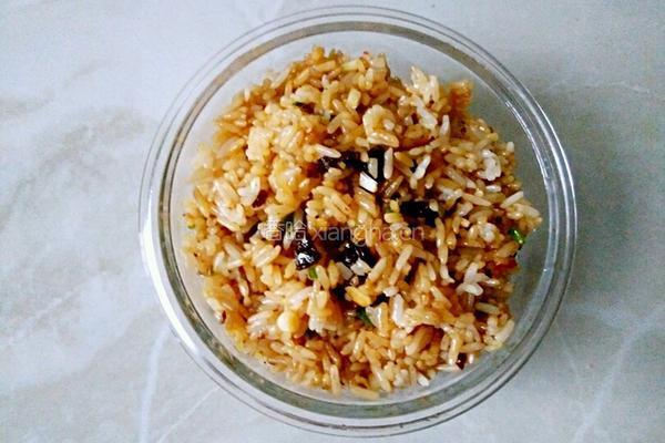 香菇酱拌饭的做法图解9