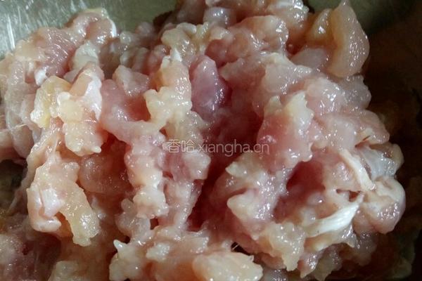 豆角肉末木耳面的做法图解2