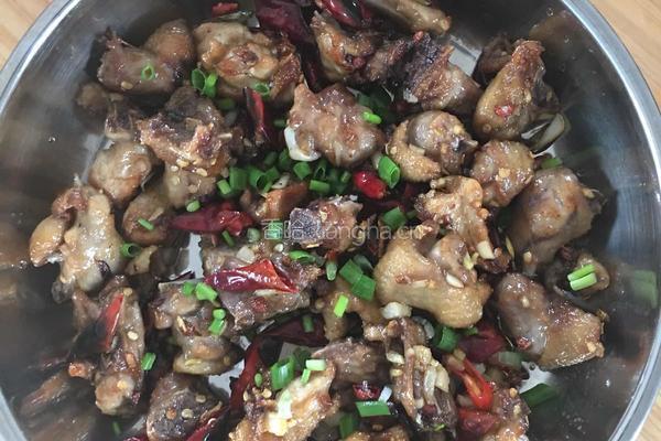 香辣鸡肉块的做法图解7