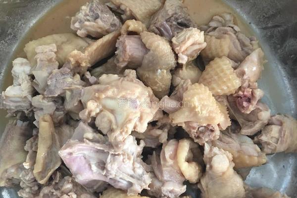 香辣鸡肉块的做法图解3