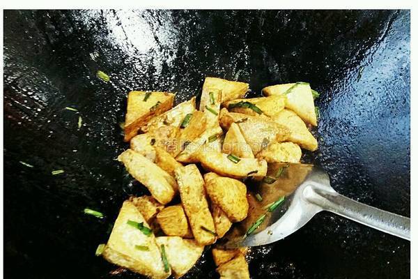 葱香豆腐的做法图解6