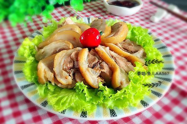 蒜泥肘子的做法图解10