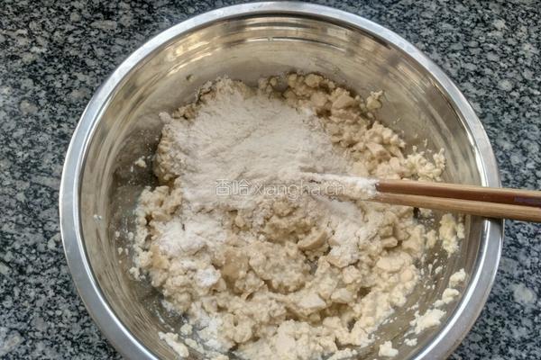 豆腐葱花饼的做法图解4