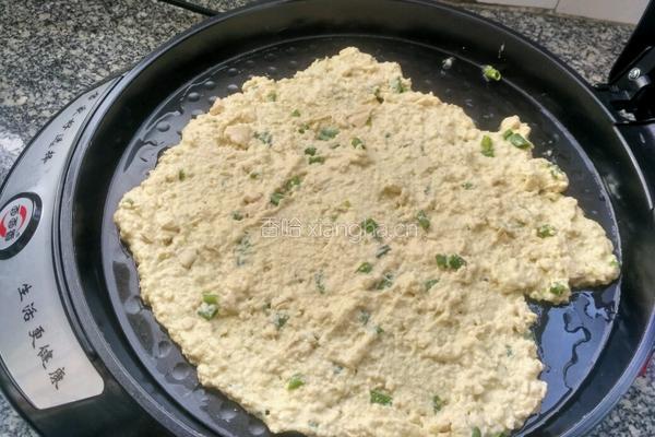 豆腐葱花饼的做法图解7
