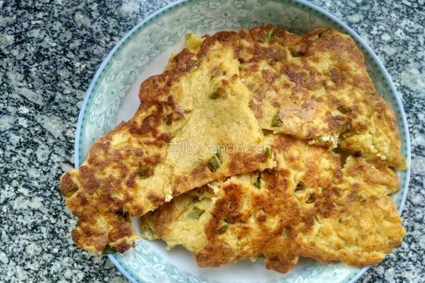 豆腐葱花饼的做法图解9