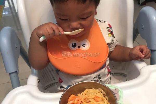 番茄虾仁意大利面的做法图解8