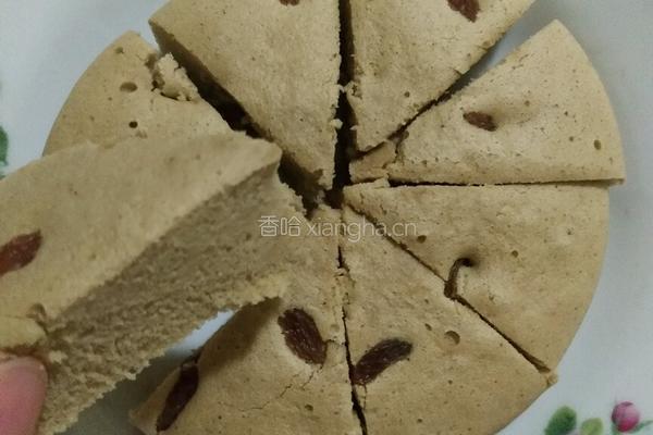 抹茶蒸蛋糕