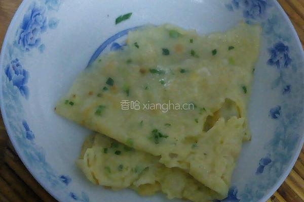 鸡蛋煎饼的做法图解4