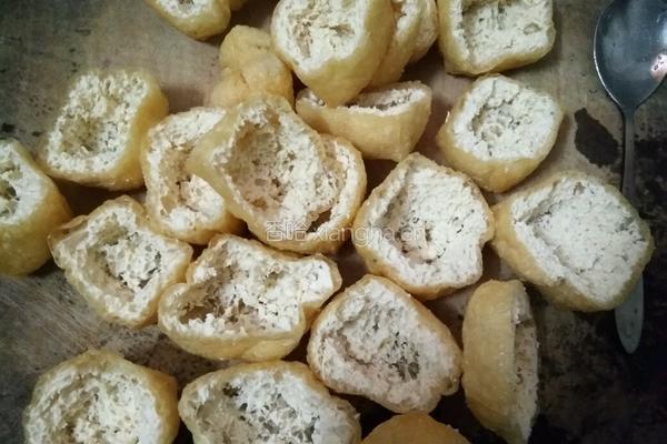 酿油豆腐的做法图解2