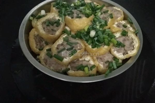 酿油豆腐的做法图解9