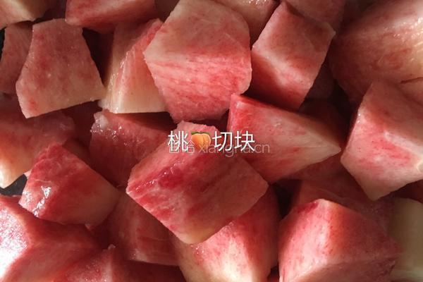 蜜桃果酱的做法图解1