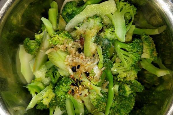 凉拌菜花的做法图解4
