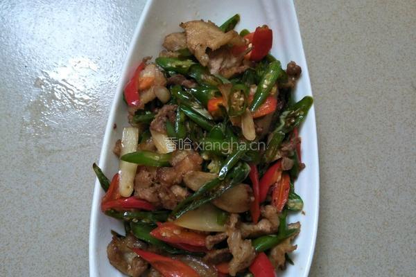 家常小炒肉的做法图解8