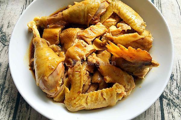 葱油鸡的做法图解10