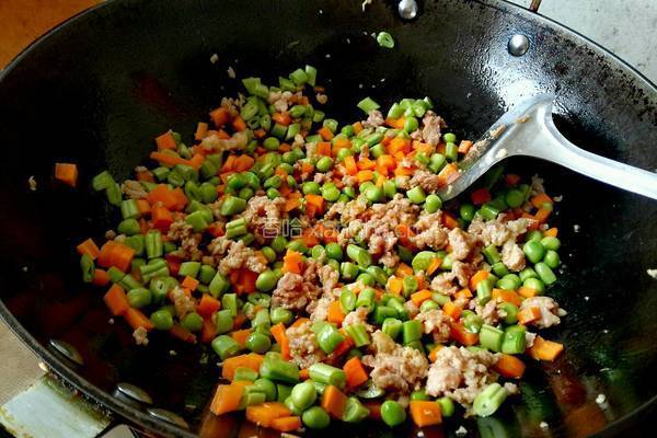 肉末米饭的做法图解6