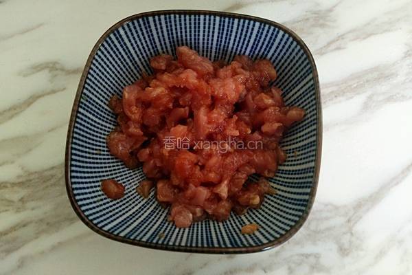 肉末茄子的做法图解4