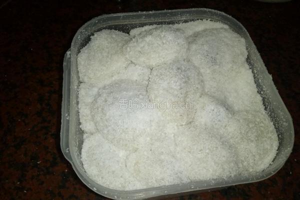 (汤圆法)糯米糍的做法图解14