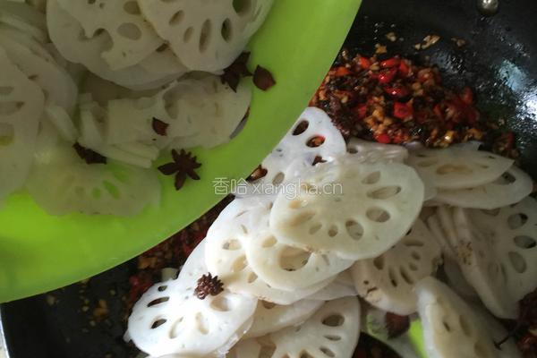 豆豉酸辣藕片的做法图解5