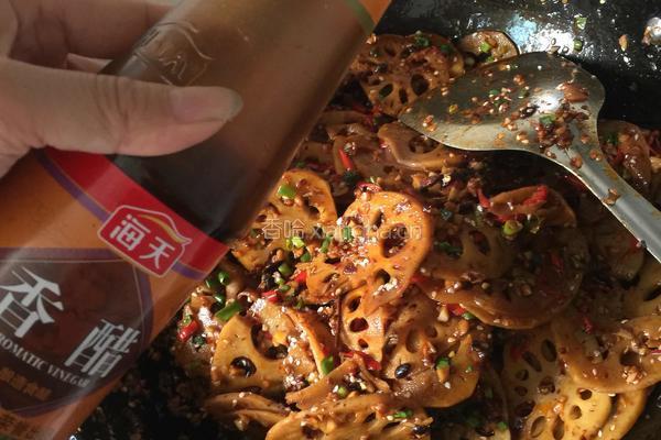 豆豉酸辣藕片的做法图解9