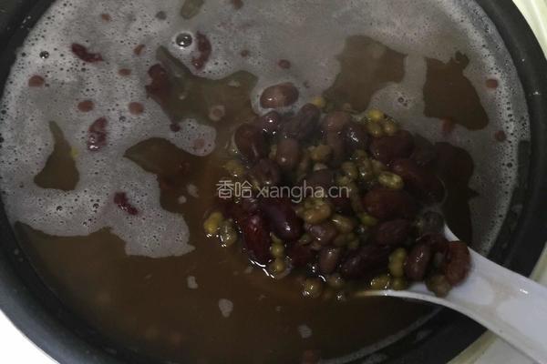 南瓜紫薯芋圆甜品的做法图解7