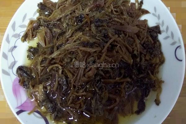 外婆菜的做法图解1