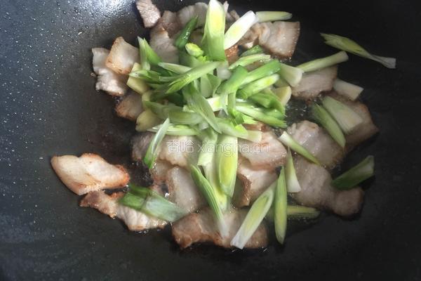 香菇酱炒回锅肉的做法图解8