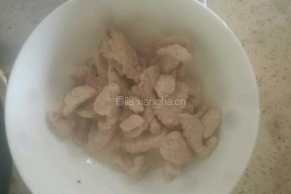 香干炒肉丝的做法图解4