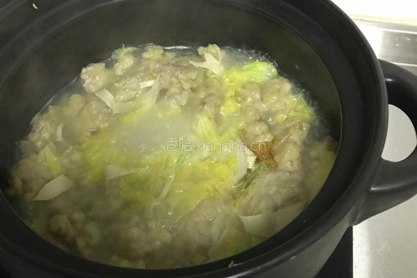 酥肉丸子粉丝汤的做法图解9