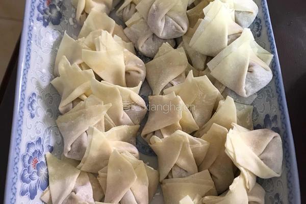 鲜肉馄饨(早饭、点心均可)的做法图解7
