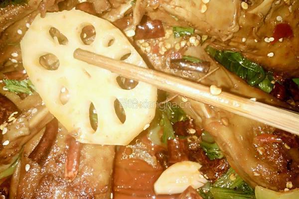 干锅鸭头的做法图解5