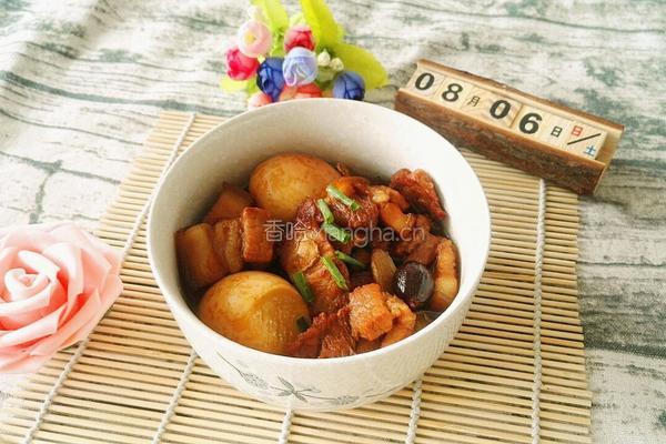 太阳花卤肉饭的做法图解10