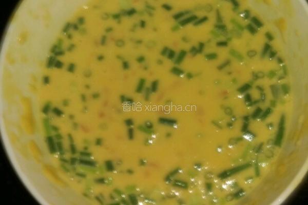葱花火腿鸡蛋饼的做法图解5