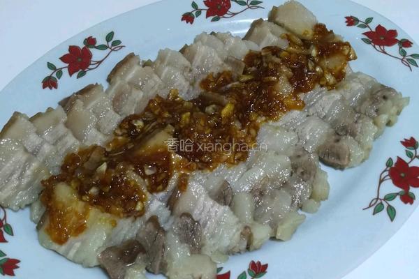 蒜泥白肉的做法图解8