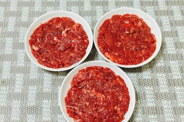 沙嗲牛肉饼的做法图解7