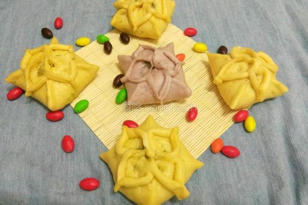 彩色苋菜八角包的做法图解12