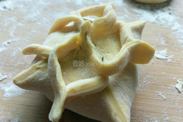 彩色苋菜八角包的做法图解10