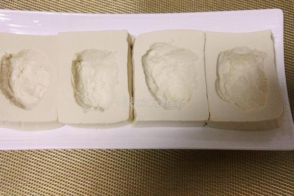 豆腐酿的做法图解4